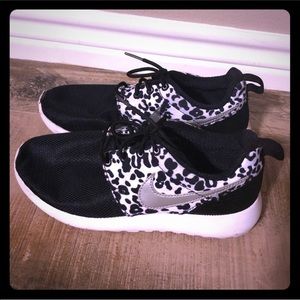Leopard Nike shoes